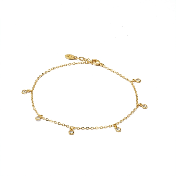 tornozeleira dani gotas de zircônia