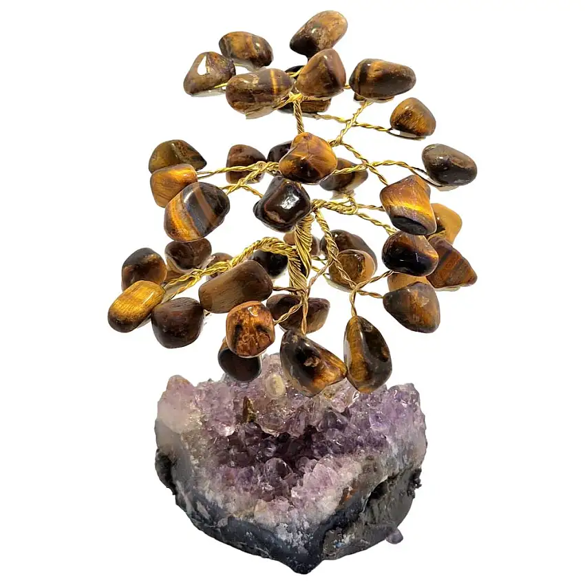 Árvore de Olho de Tigre (Arvore da Proteção) 13cm