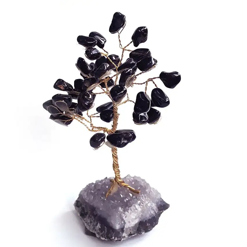 Árvore de Pedras Ônix 13cm