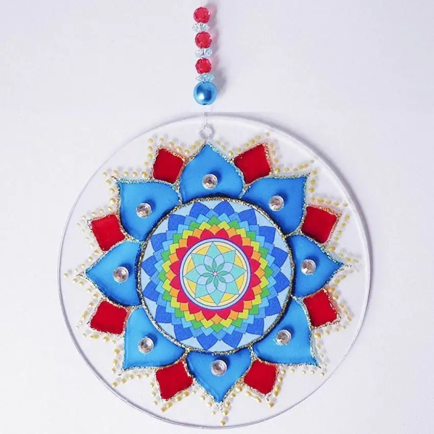 Ativador Energético Feng Shui (Mandala da Criatividade) 18cm