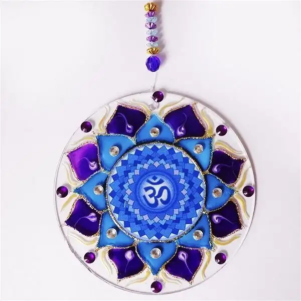 Ativador Energético Feng Shui (Mandala da Espiritualidade) 14cm