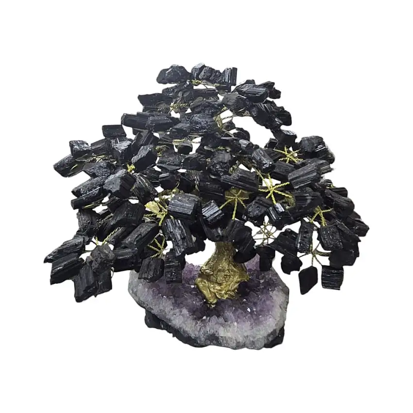 Árvore de Pedra Turmalina Negra (Arvore da Proteção) 30cm