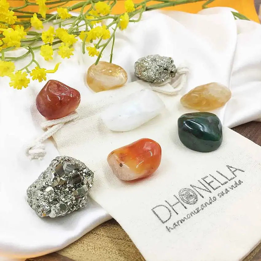 Cristais da Prosperidade e Fortuna (Poderosas Pedras do Dinheiro Mix)