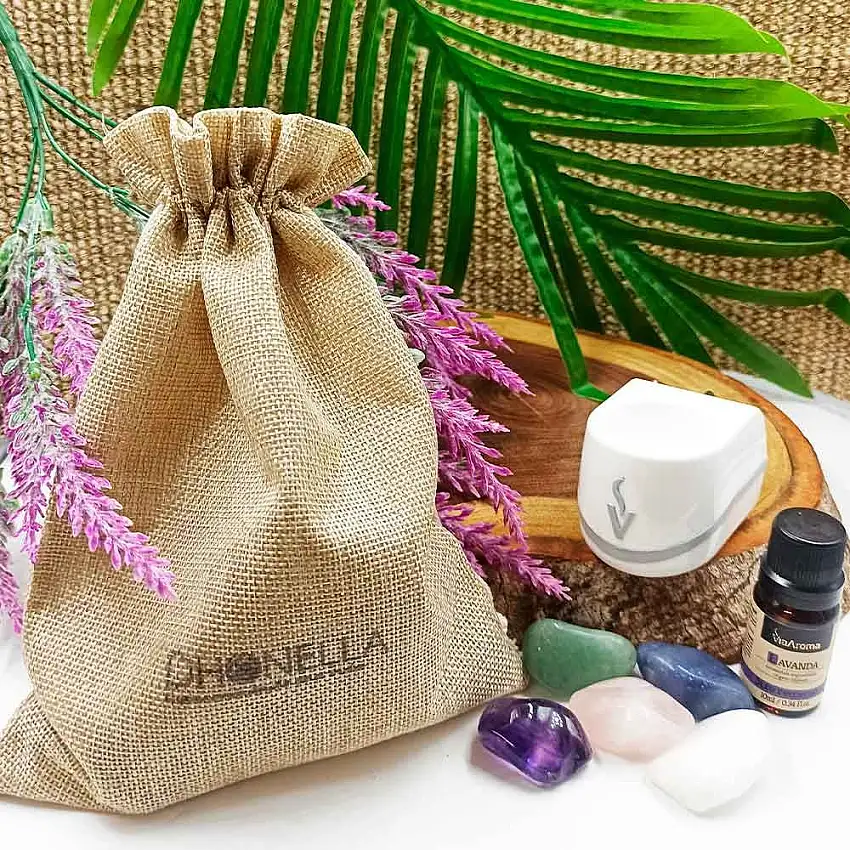 Kit Dormir Bem - Cristais para Dormir + Aromaterapia Sono Profundo